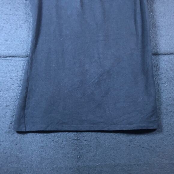 Express Womens Blouse Black Lace Yoke Front Sleeveless Stretch Small - Picture 3 of 10